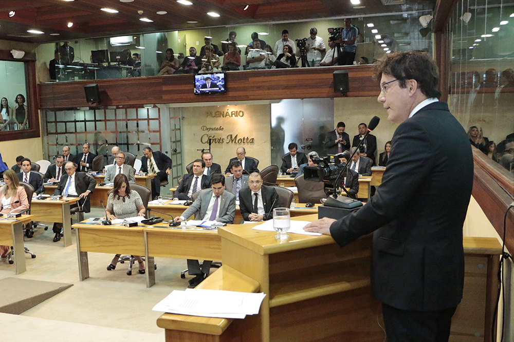 02.02 Leitura da mensagem anual na Assembleia Legislativa - Foto Rayane Mainara (2)