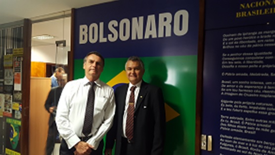 Bolsonaro e Girão