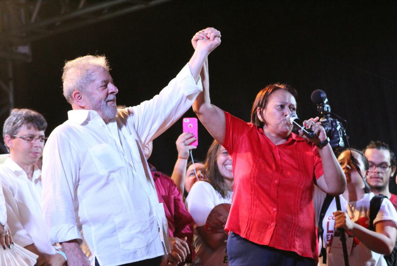 Fátima Bezerra e Lula
